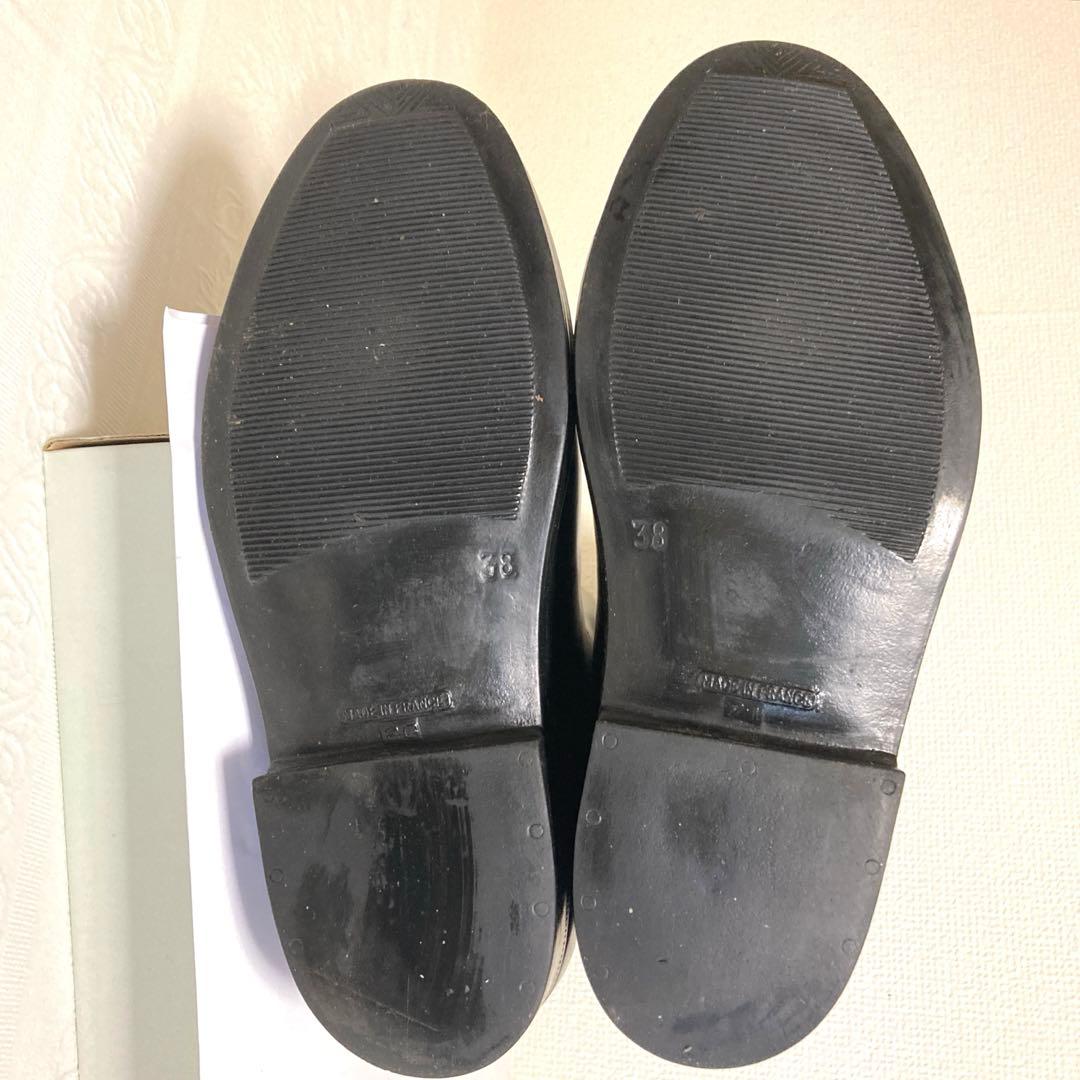 ◆AIGLE エーグル◆黒 ロングブーツ レインブーツ 乗馬 38・XL