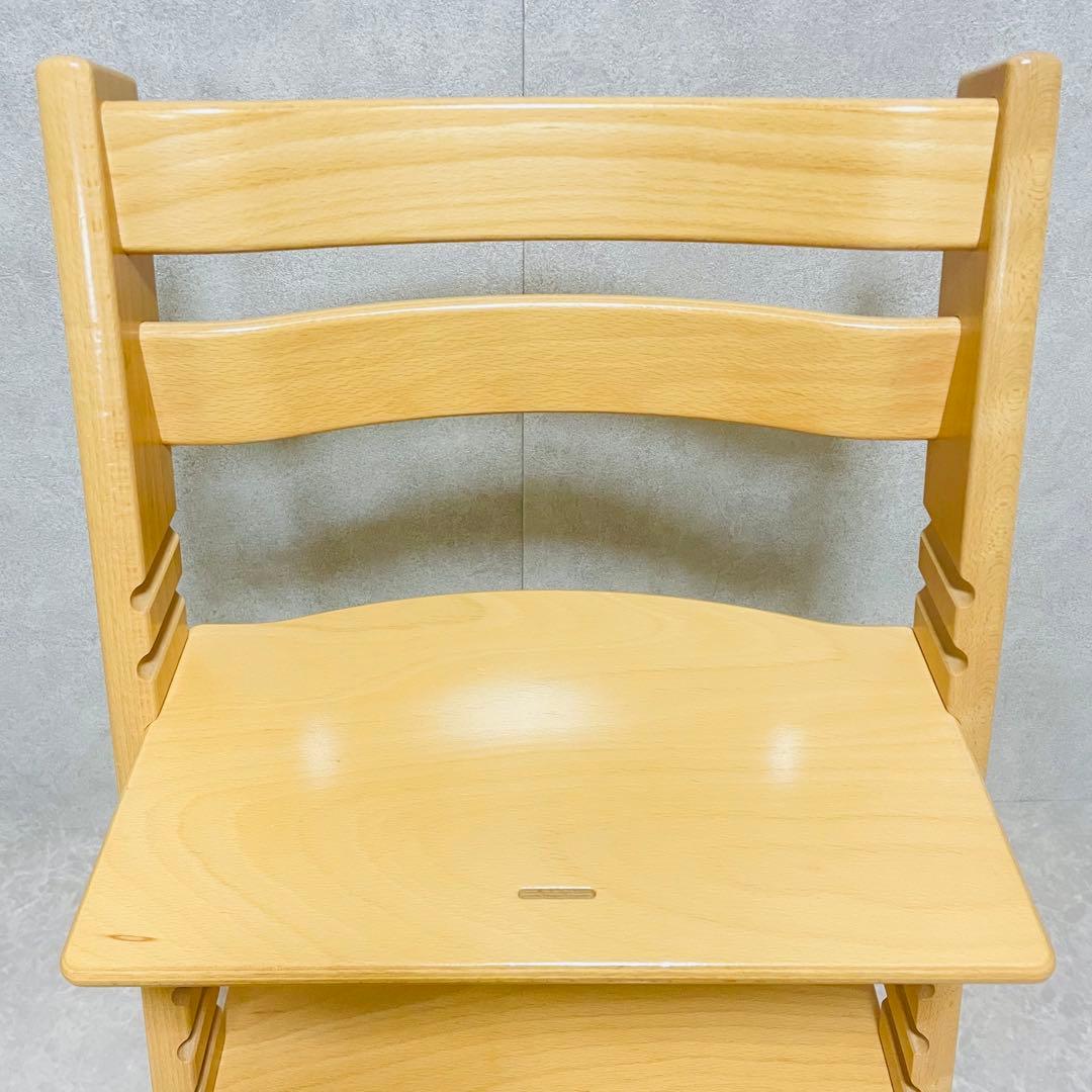 美品 STOKKE ストッケ トリップトラップ ナチュラル シリアルNo.6 ①