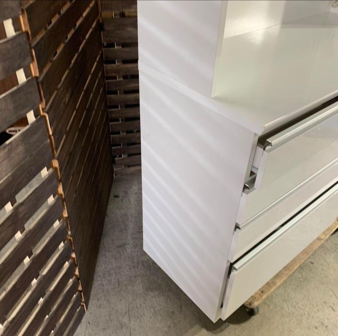 H377R\" NITORI RESUME キッチンボード 食器棚 ホワイト