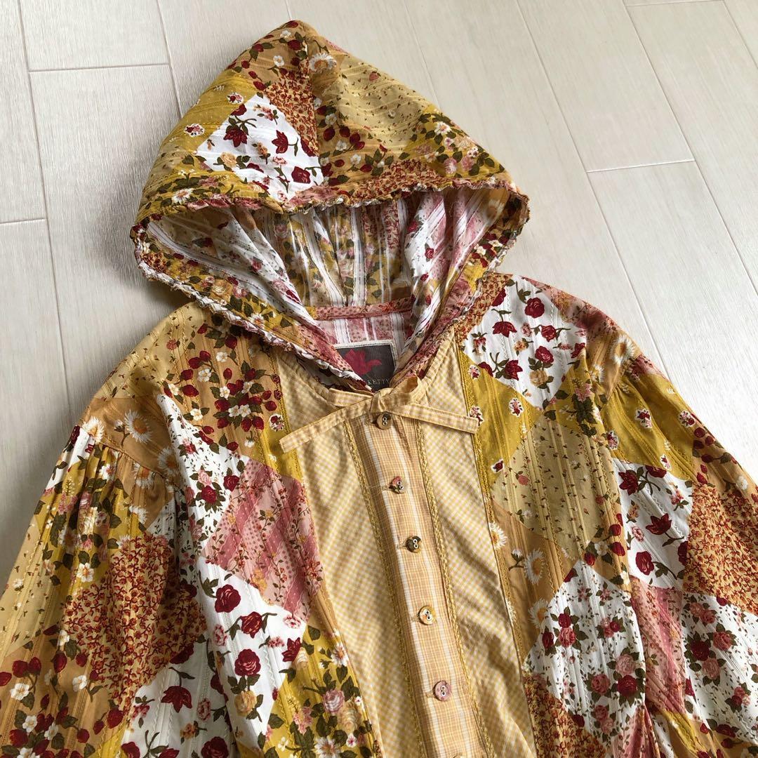 ケティ ketty ピンクハウス風 パッチワーク柄 いちご 花柄 ワンピース