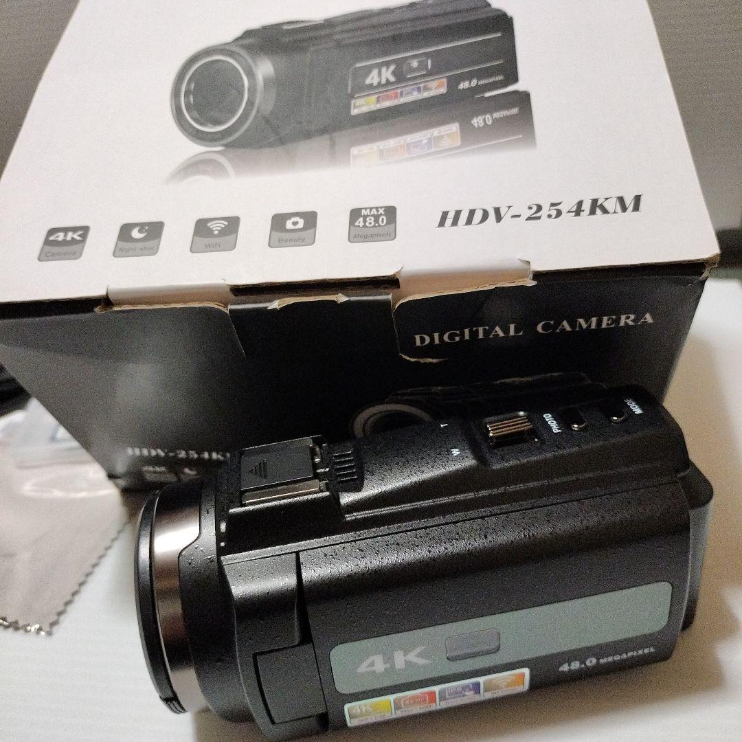 4Kビデオカメラ4800万画素