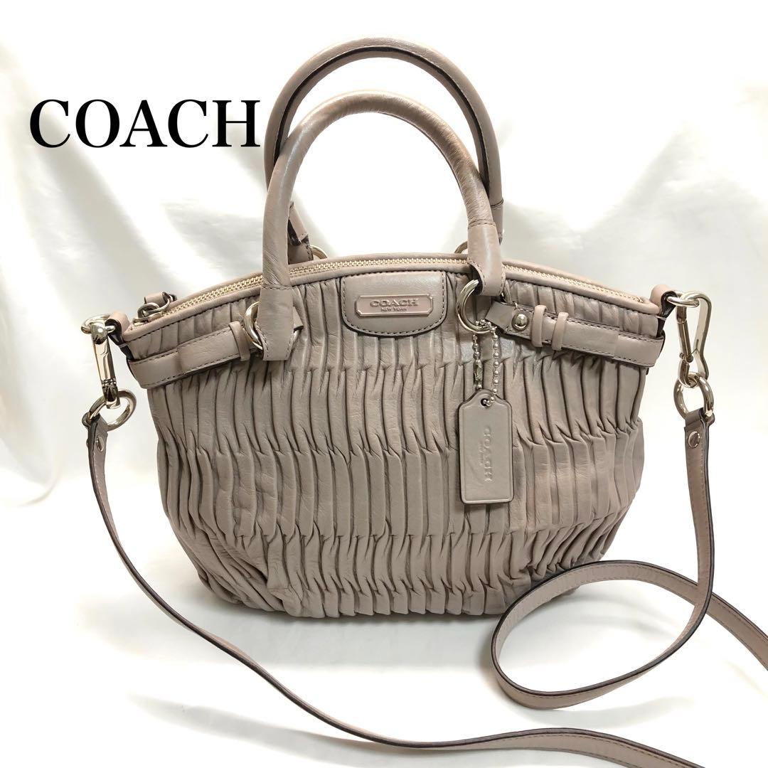 なっきー✨　COACH コーチ　マディソン ハンドバッグ　2WAY レザー