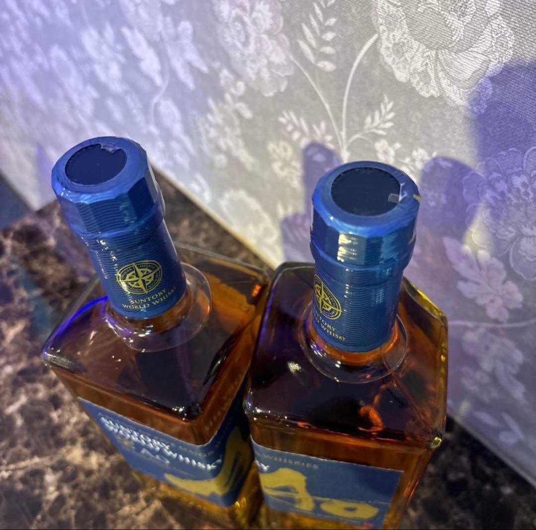 【新品】サントリー碧Ao（あお）ワールドウイスキー700ml専用箱なし×2本