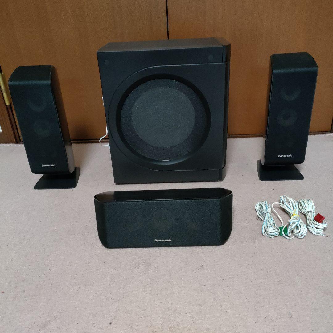 パナソニックPanasonic ホームシアター　サラウンドシステムスピーカー4本