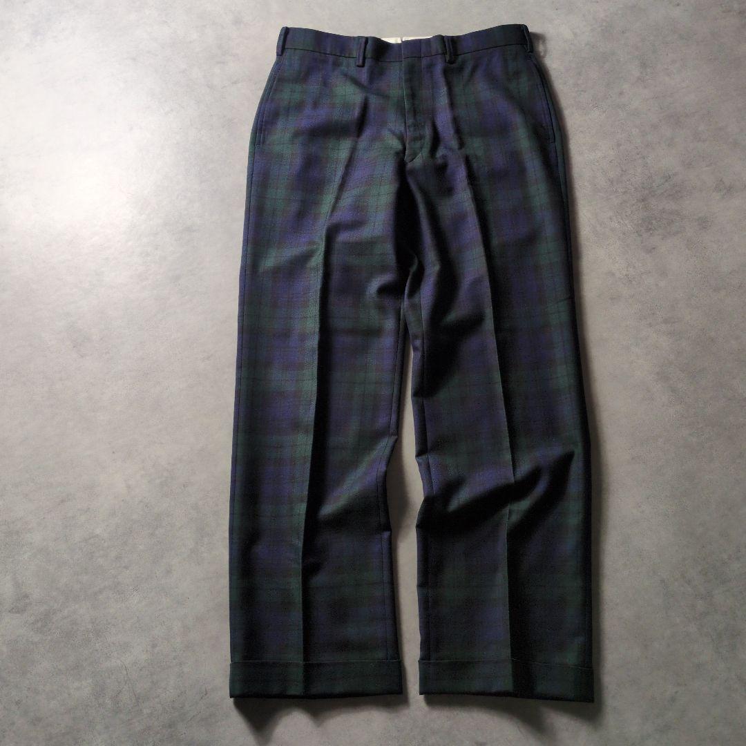 80s 90s Brooks Brothers ブラックウォッチ スラックス