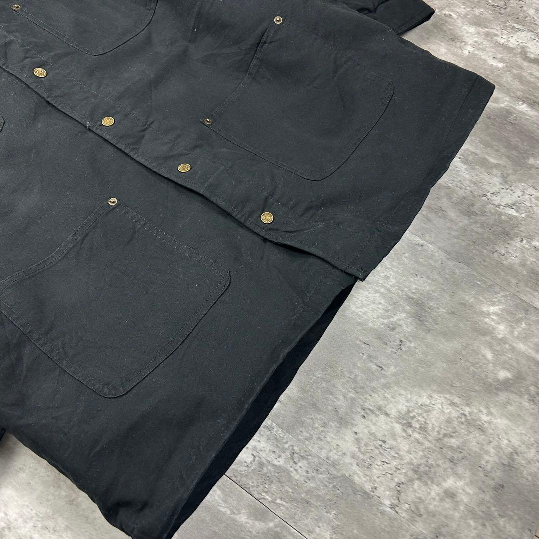 ラングラー ロゴタグ カバーオール ワークジャケット ブラック 2XL 6113