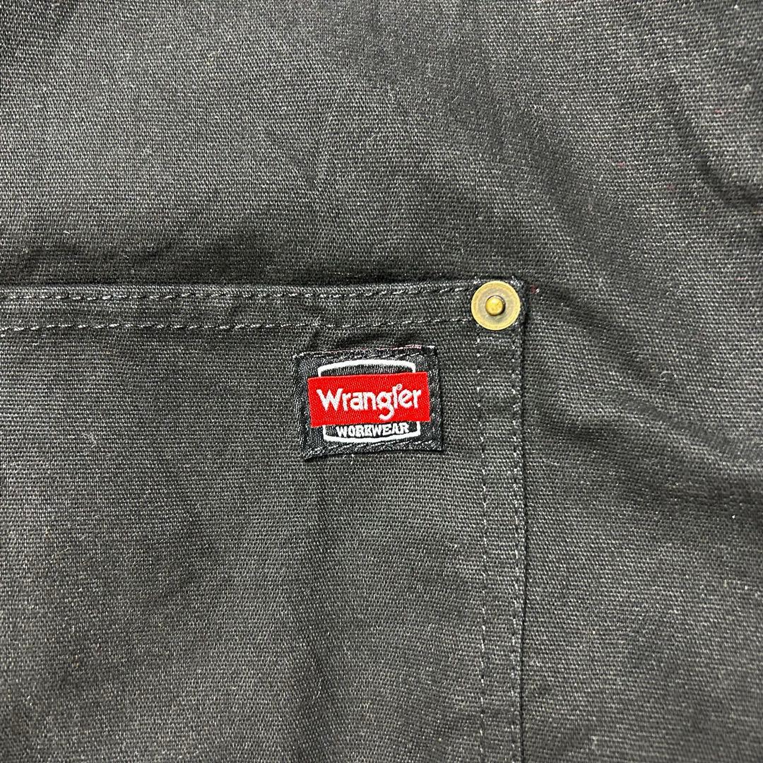 ラングラー ロゴタグ カバーオール ワークジャケット ブラック 2XL 6113