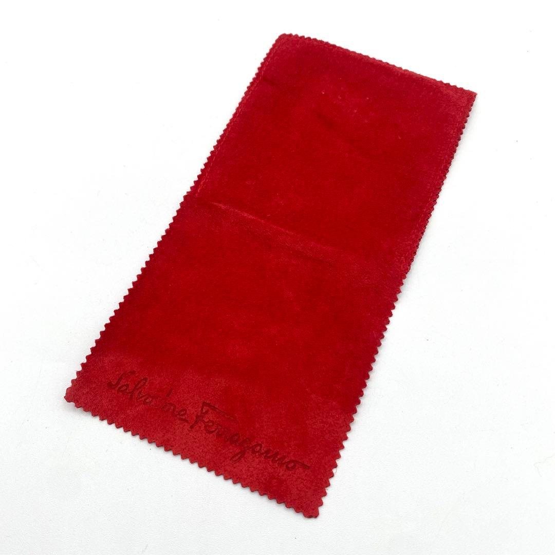 美品　Salvatore Ferragamo ブラック　バレッタ　ヴァラリボン