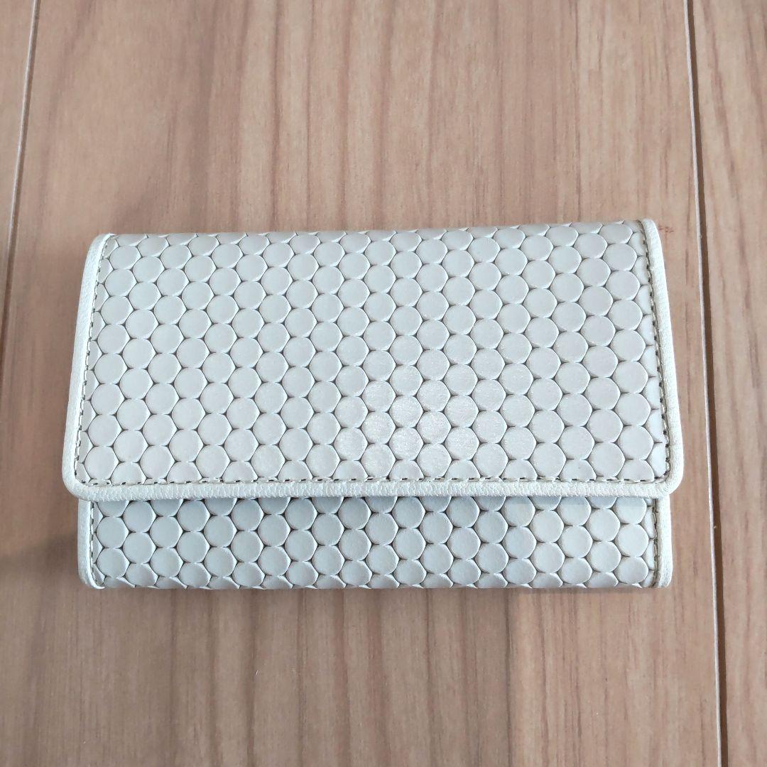 【新品】ヒロコハヤシ名刺・カード入れ　白