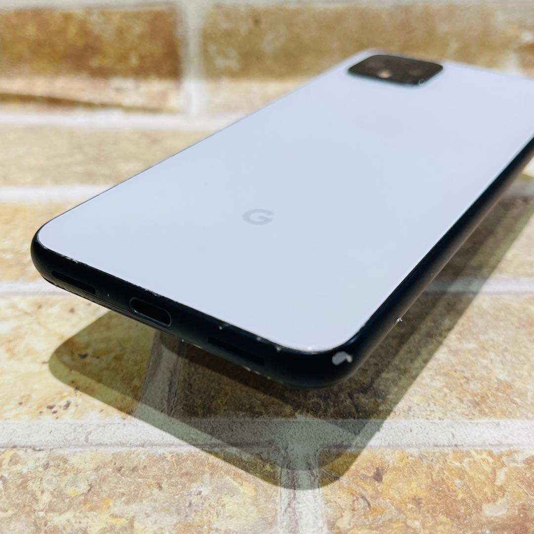 SIMフリー Google Pixel4 128GB クリアホワイト 電池良好