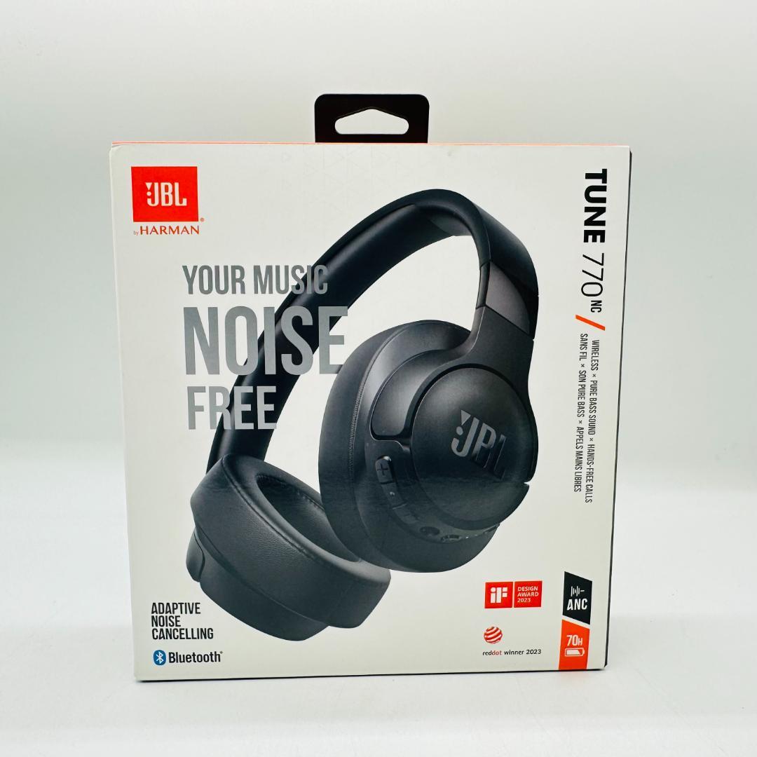 未使用 JBL TUNE 770NC ワイヤレスヘッドセット ブラック