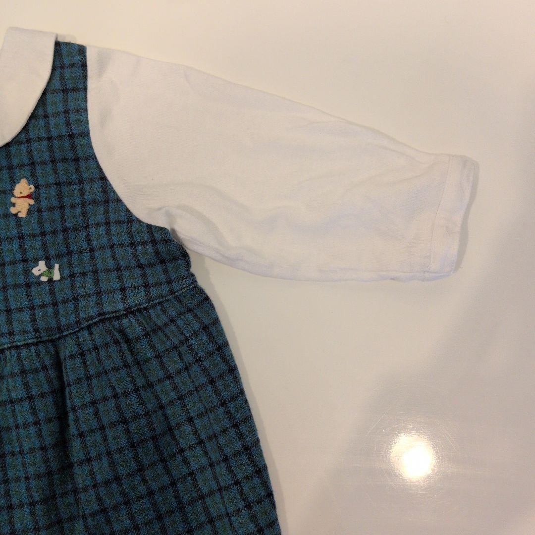 familiar 長袖ロンパース 70　美品✨️