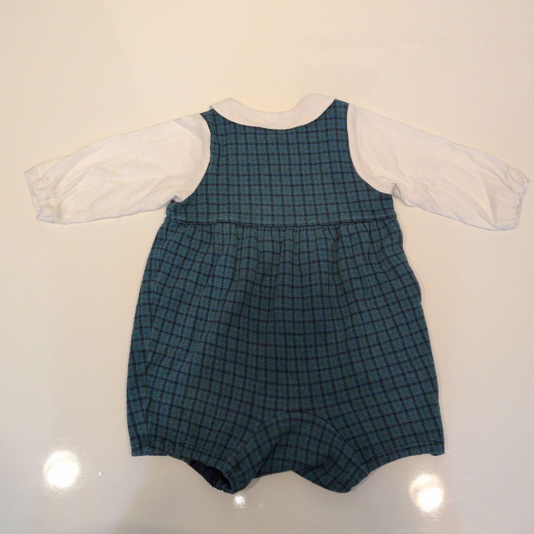 familiar 長袖ロンパース 70　美品✨️
