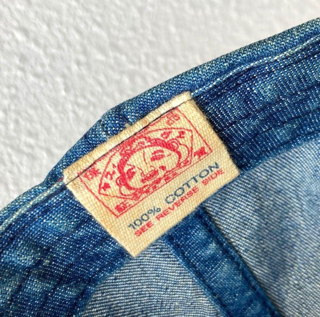 EVISU　 デニムキャップ