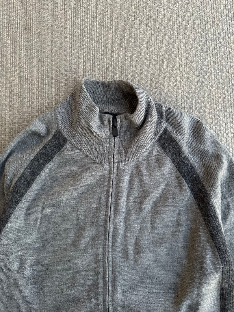 トップス \"neil barrett\"double zip ds knit