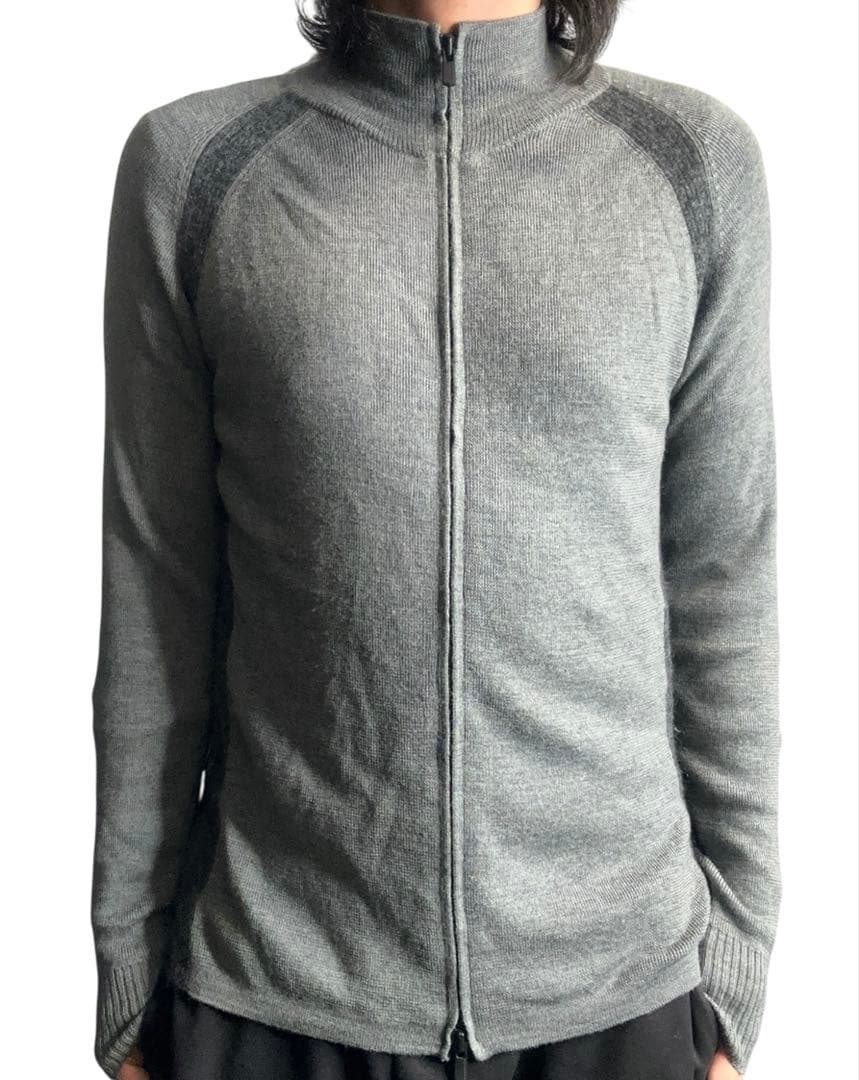 トップス \"neil barrett\"double zip ds knit