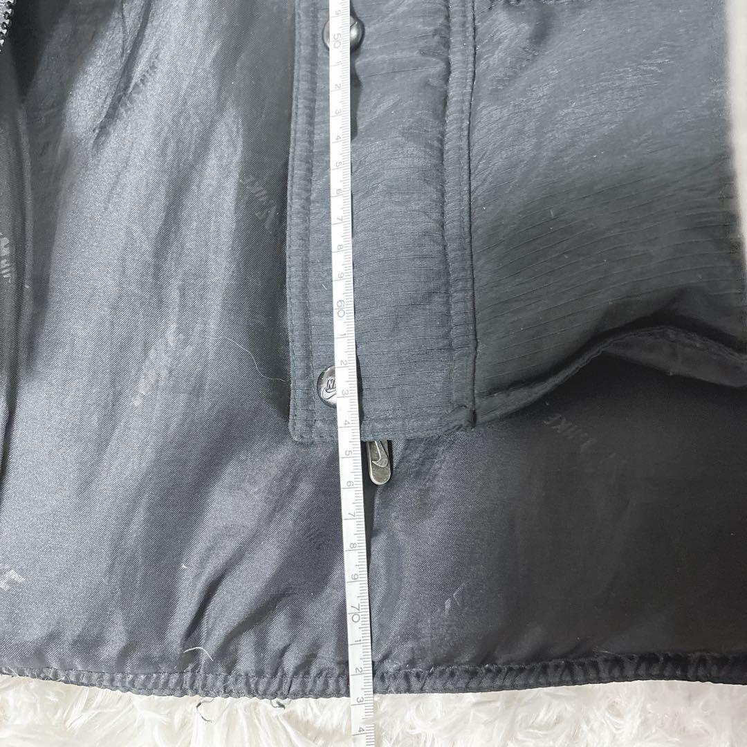 NIKE ACG ダウンジャケット　ベスト　105 大きい　刺繍ロゴ　黒