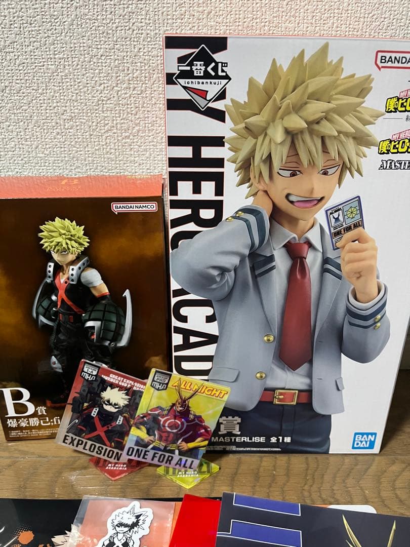 僕のヒーローアカデミア　一番くじ　紡ぐ力　B賞　爆豪勝己