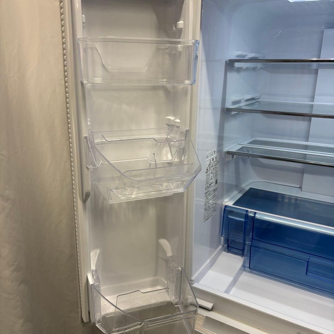 106　シャープ　冷蔵庫　400L級　フレンチドア　大型　安い　綺麗　設置無料‼️