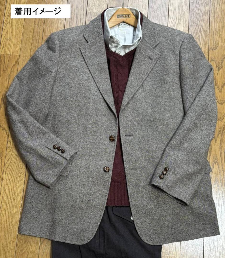 ＡＢ７ ＸＬ スリーピース + 未使用替えパンツ　トラッド ツイ ード