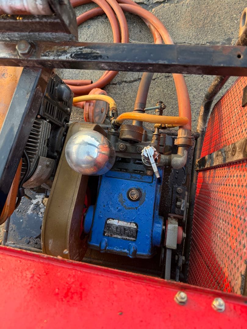 動作確認済　ISEKI 噴霧器 kawasakiガソリン　1200rpm