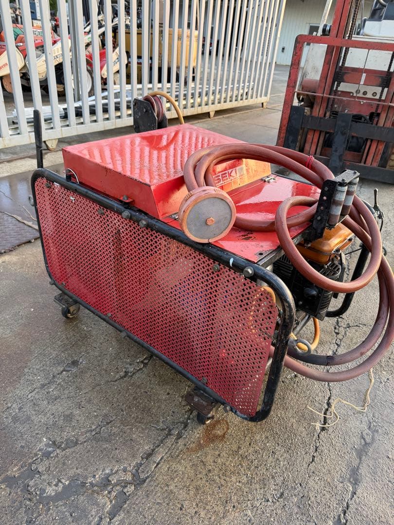 動作確認済　ISEKI 噴霧器 kawasakiガソリン　1200rpm