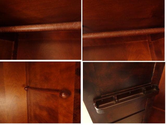 北海道民芸家具　洋服タンス　ワードロープ　再塗装済　USED