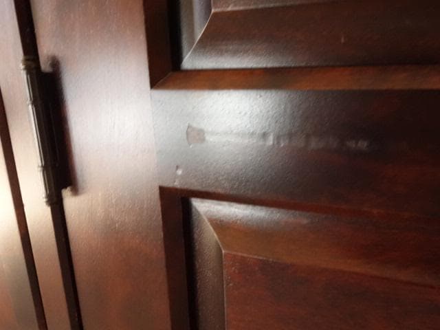 北海道民芸家具　洋服タンス　ワードロープ　再塗装済　USED