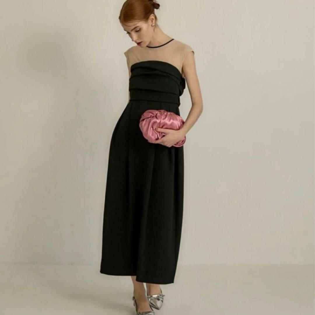 匿名配送【ANDRÉSD】cocoon random bare dress