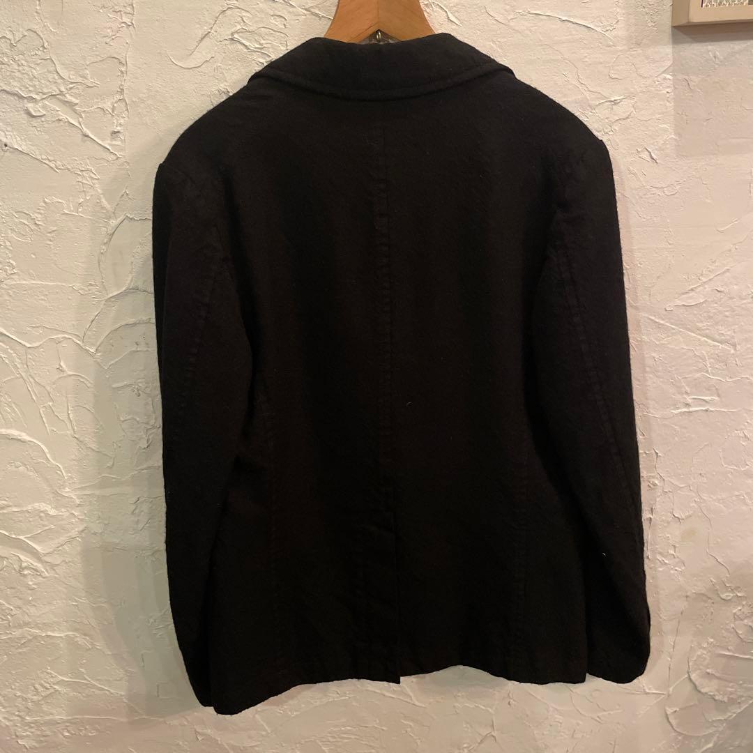 コムデギャルソン　ウール100% ジャケット　黒