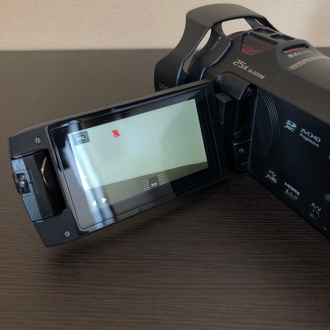 【美品/動作品】Panasonic デジタル4Kビデオカメラ HC-WX970M