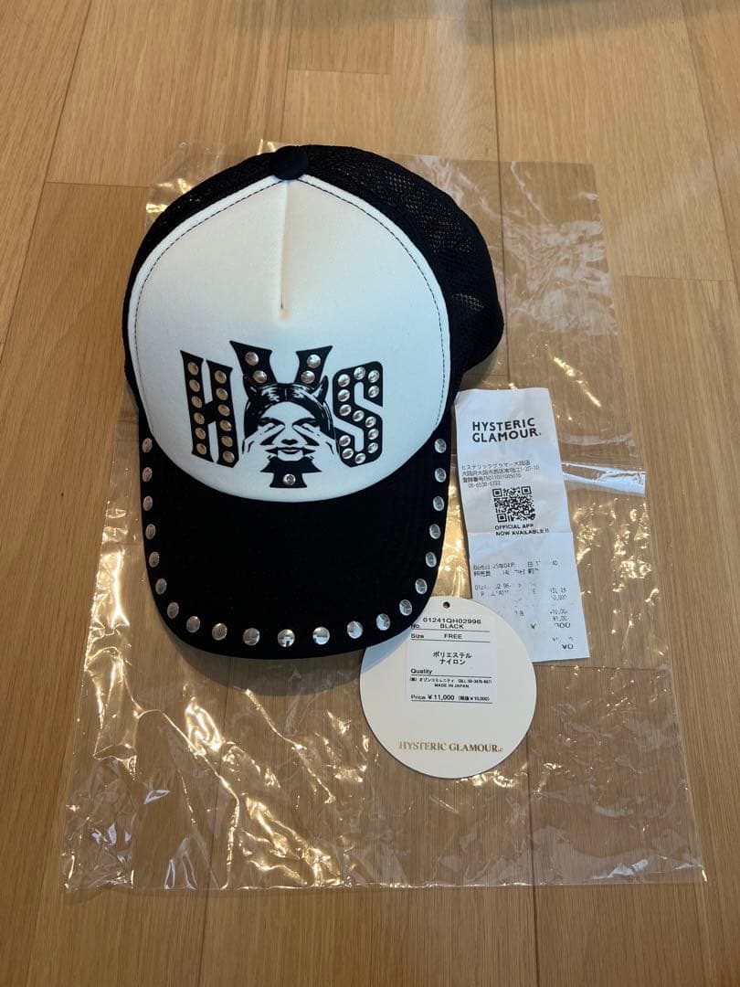 HYSTERIC GLAMOUR スタッズ　キャップ
