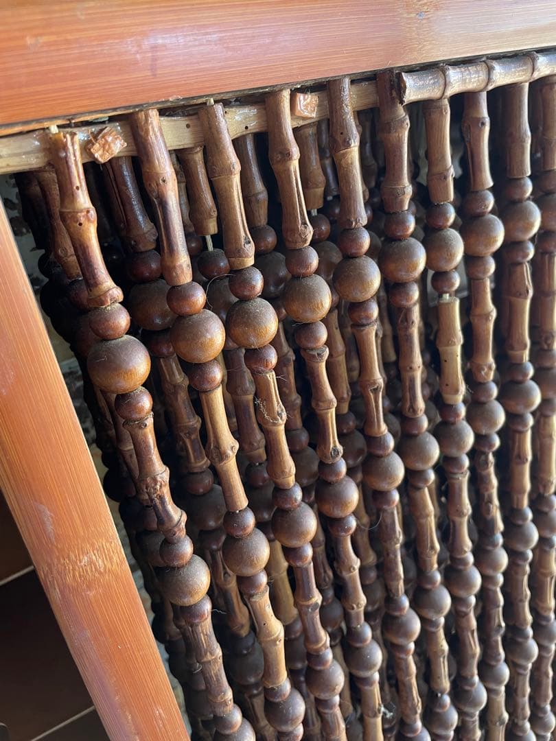 ビンテージ/古道具/当時物/木製/和風/衝立/パーテーション/4連/間仕切り