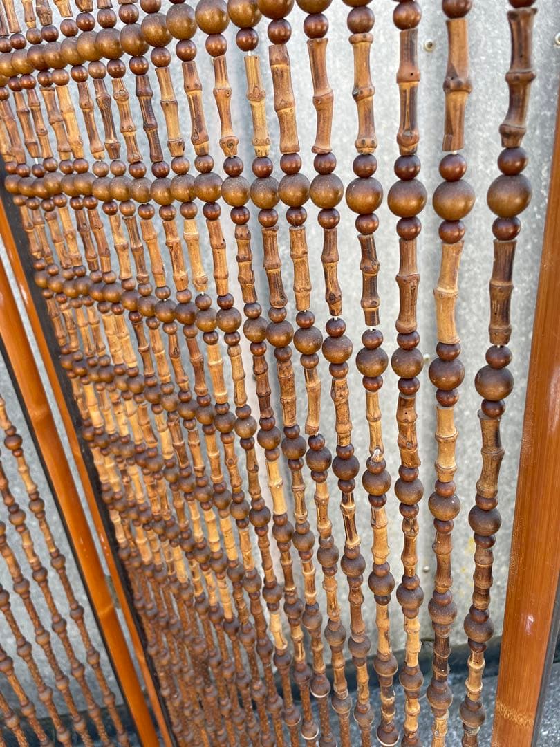 ビンテージ/古道具/当時物/木製/和風/衝立/パーテーション/4連/間仕切り