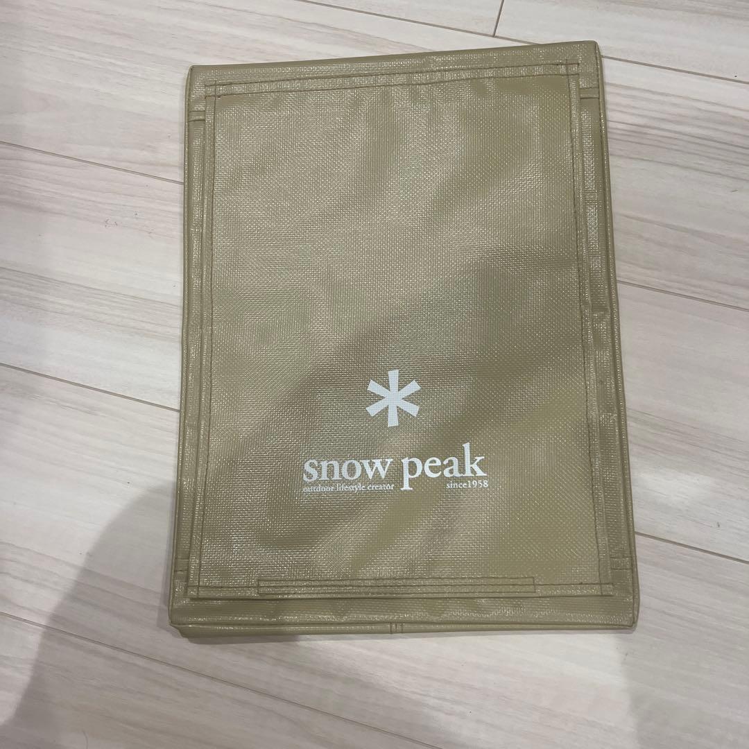 美品 廃盤 希少 スノーピーク peak ダストボックス ガビングキュー