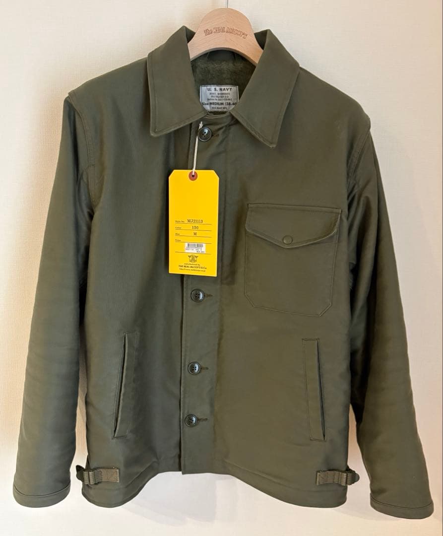 REALMcCOY'S リアルマッコイズ デッキジャケット MJ21113 M