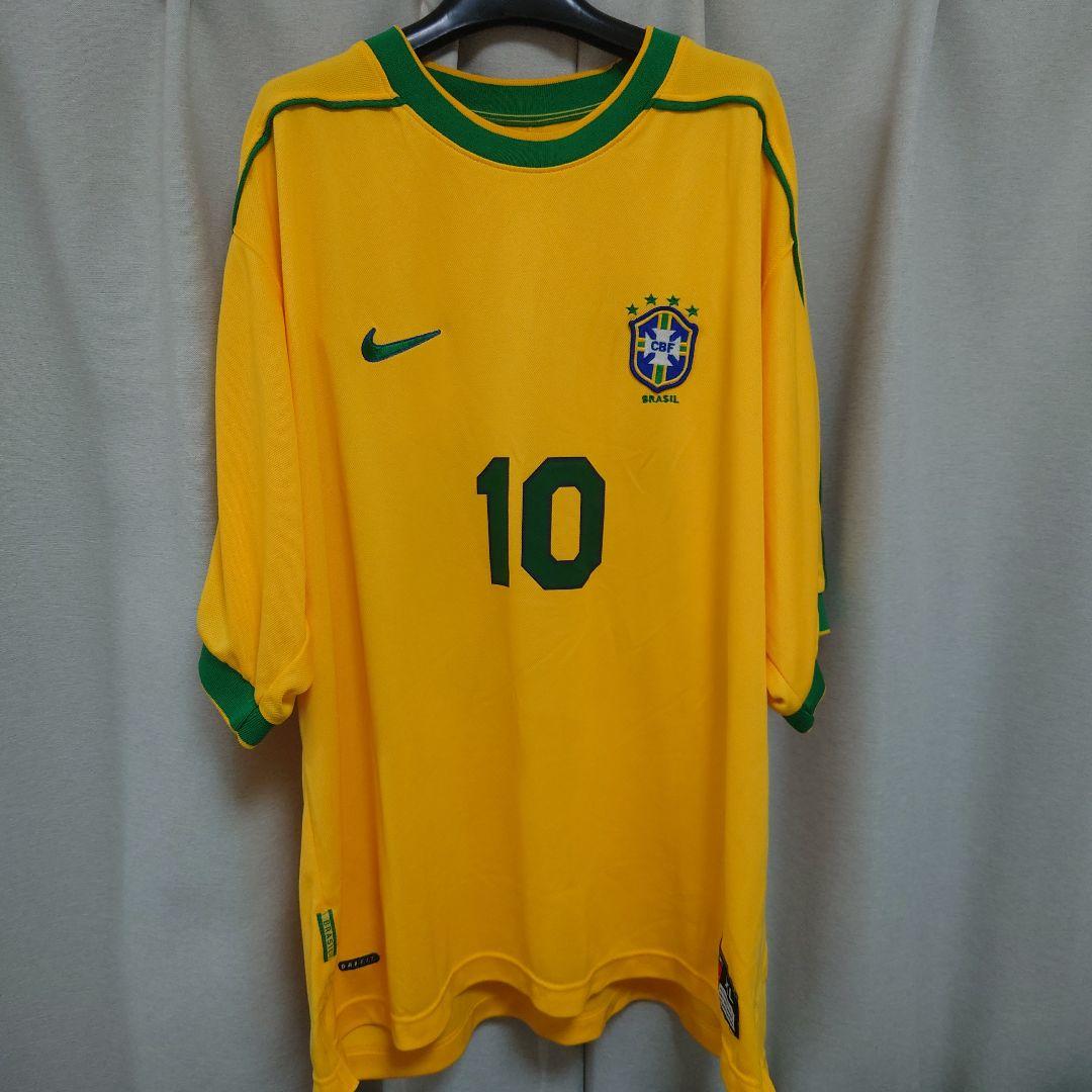 【サイン入】レオナルド　ブラジル代表　ユニフォーム　XL