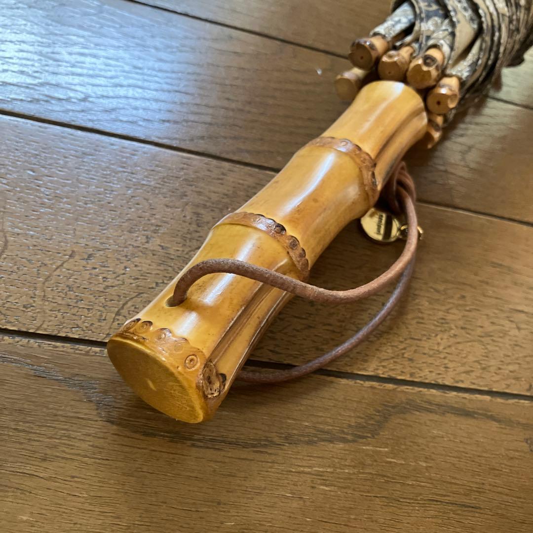 新品★manipuriマニプリ★ペイズリー長傘 晴雨兼用