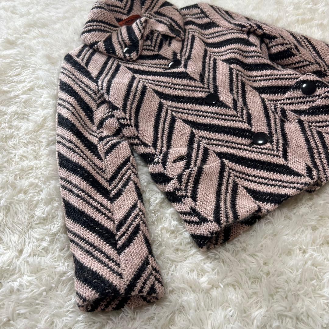 美品 ミッソーニ ウールジャケット モヘヤ混 オレンジタグ 大きいサイズ 42