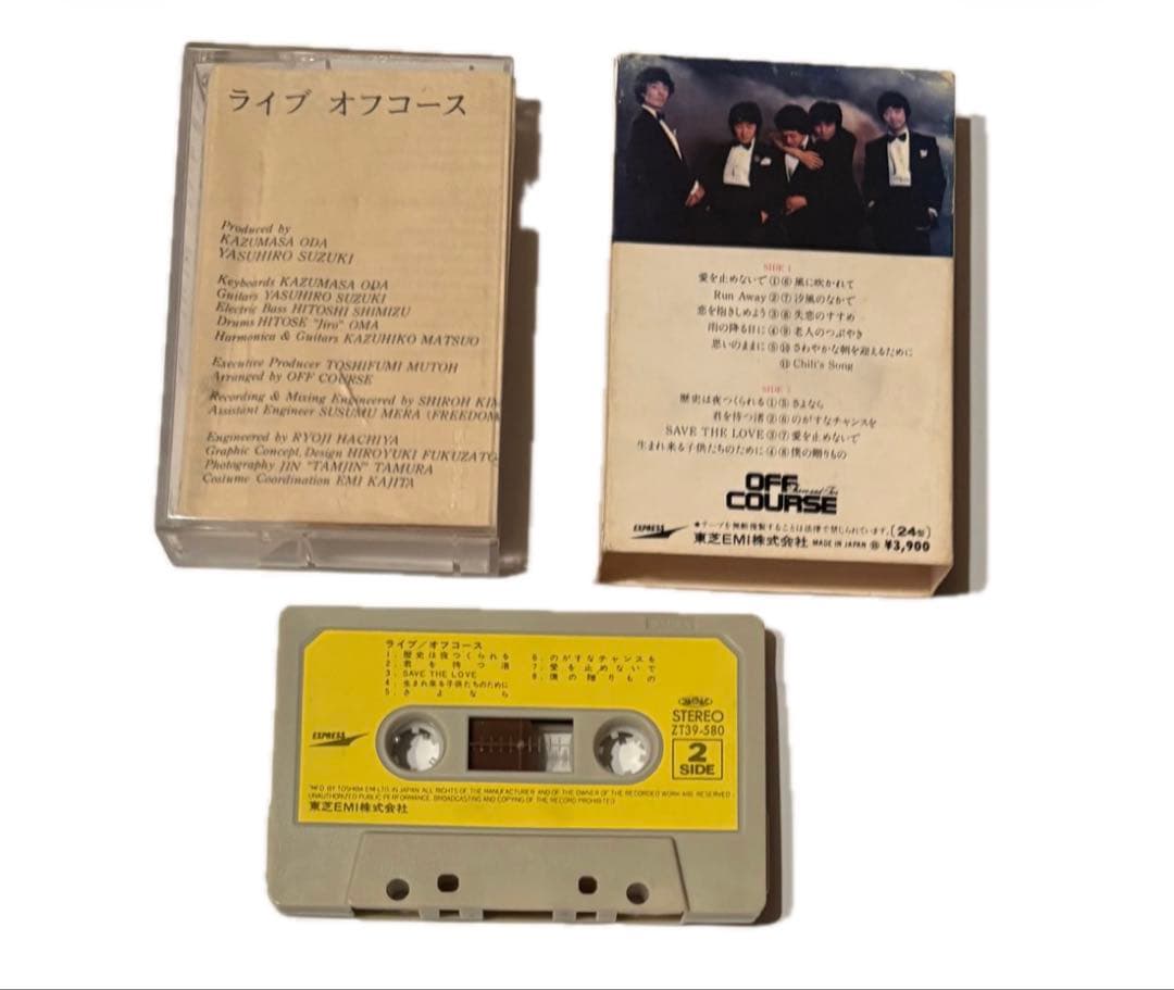 SONY 初代ウォークマン TPS-L2 ＆ オフコースLIVEテープ