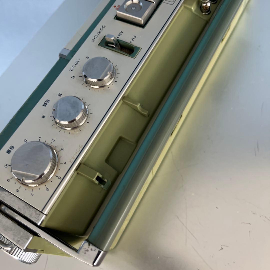 昭和レトロ　ステレオラジカセ　サンヨー　MR-U4SX