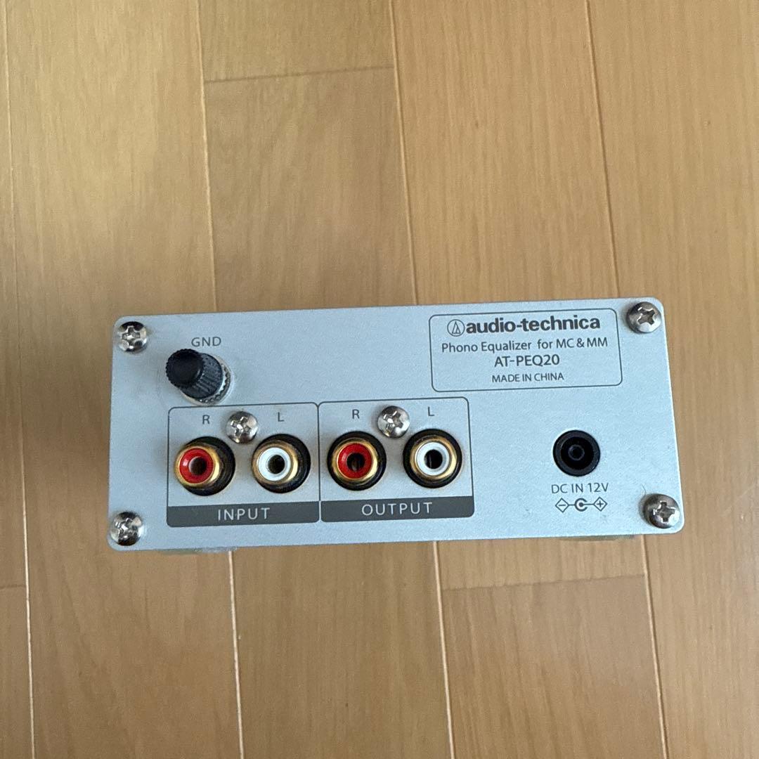 オーディオテクニカ　AT-PEQ20 フォノイコライザー
