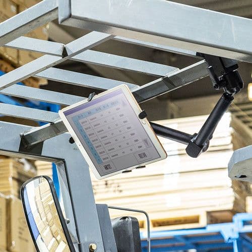 支柱取り付け用タブレットホルダー (3関節)