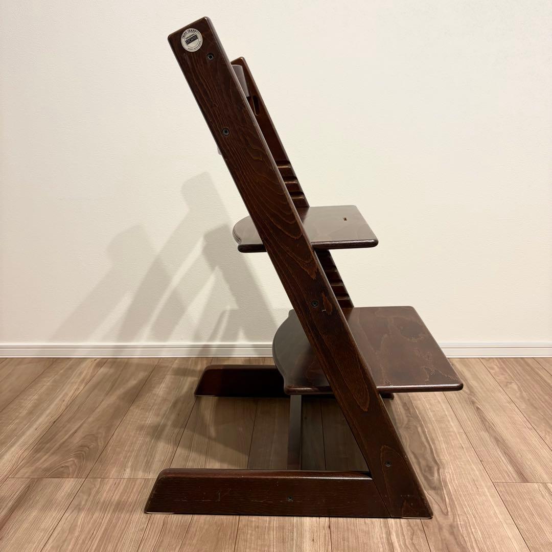 STOKKE ストッケ ！トリップトラップ キッズチェア 椅子 ブラウン（茶）