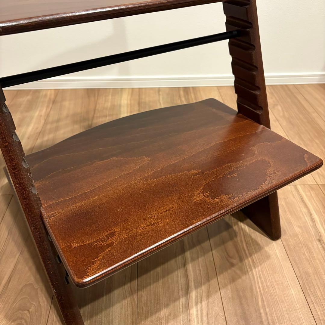 STOKKE ストッケ ！トリップトラップ キッズチェア 椅子 ブラウン（茶）