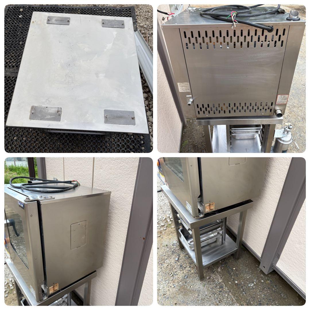 ★2016年製 スチームコンベクションオーブン SSC-04MSC 架台付き