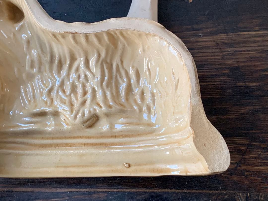 フランス アンティーク アニョーパスカル型 スフレンハイム焼 アルザス