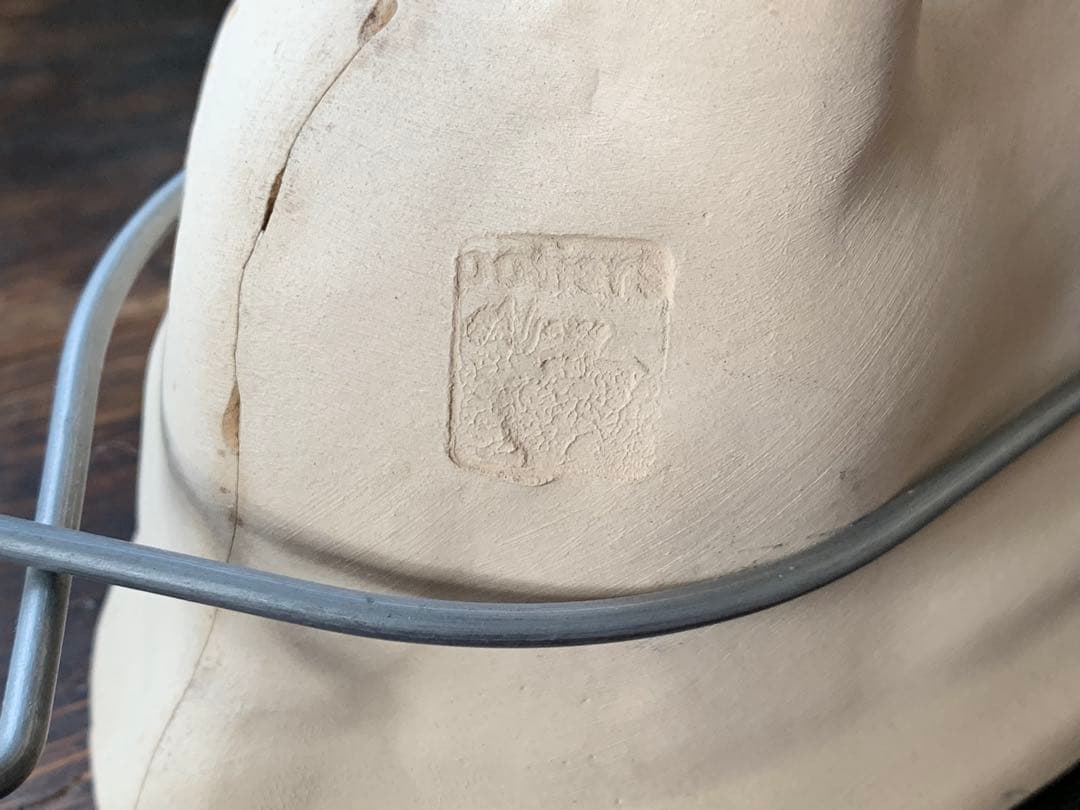 フランス アンティーク アニョーパスカル型 スフレンハイム焼 アルザス