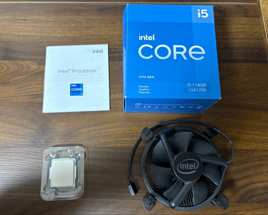 マザーボード ROG B560I + i5-11400F + DDR4 16GB*2