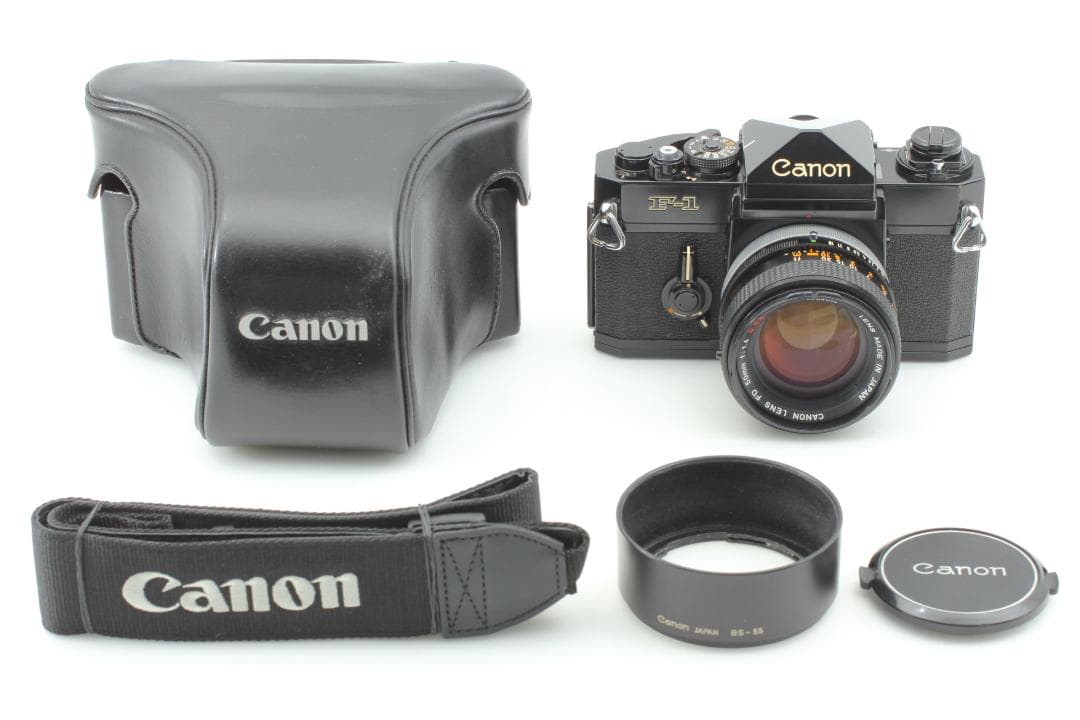 Canon F-1 フイルムカメラ FD 50mm F1.4 S.S.C.レンズ